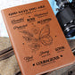 Graphic Leather Journal - God Says You Are - The Shoppers Outlet