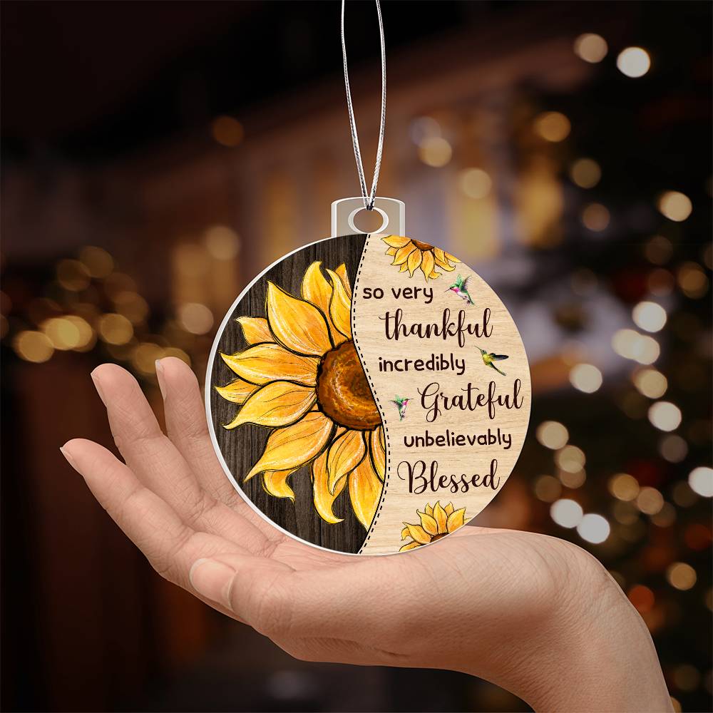 Inspirational - I Am Totally - Personalized Acrylic Ornament - The Shoppers Outlet