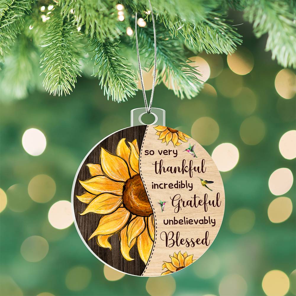 Inspirational - I Am Totally - Personalized Acrylic Ornament - The Shoppers Outlet