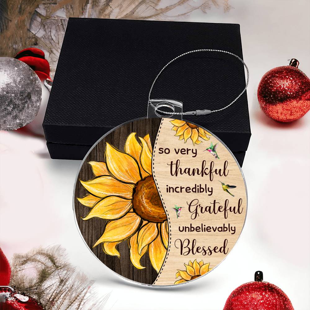 Inspirational - I Am Totally - Personalized Acrylic Ornament - The Shoppers Outlet