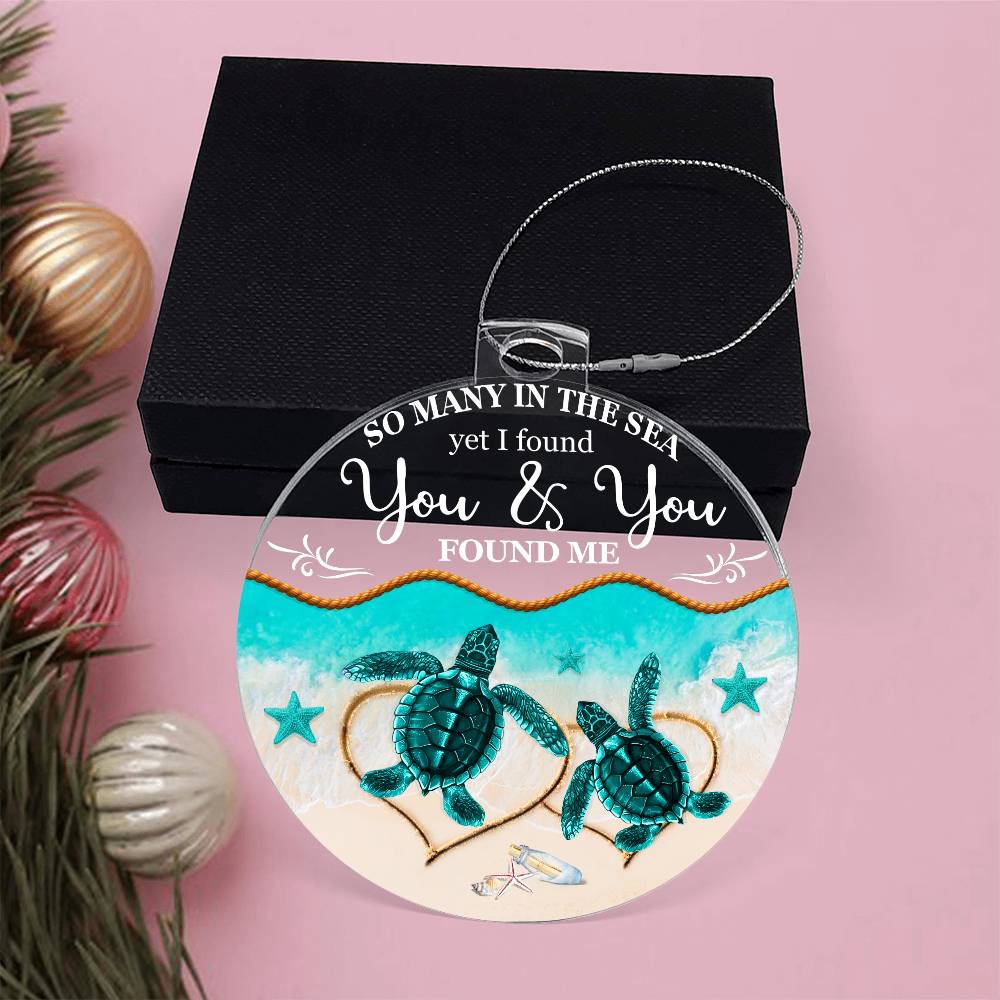 Emotional - Holiday Ornament - So Many In The Sea - Personalized Acrylic Ornament - The Shoppers Outlet