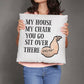 Dad's Rule - Classic Pillow Cover with Insert - The Shoppers Outlet