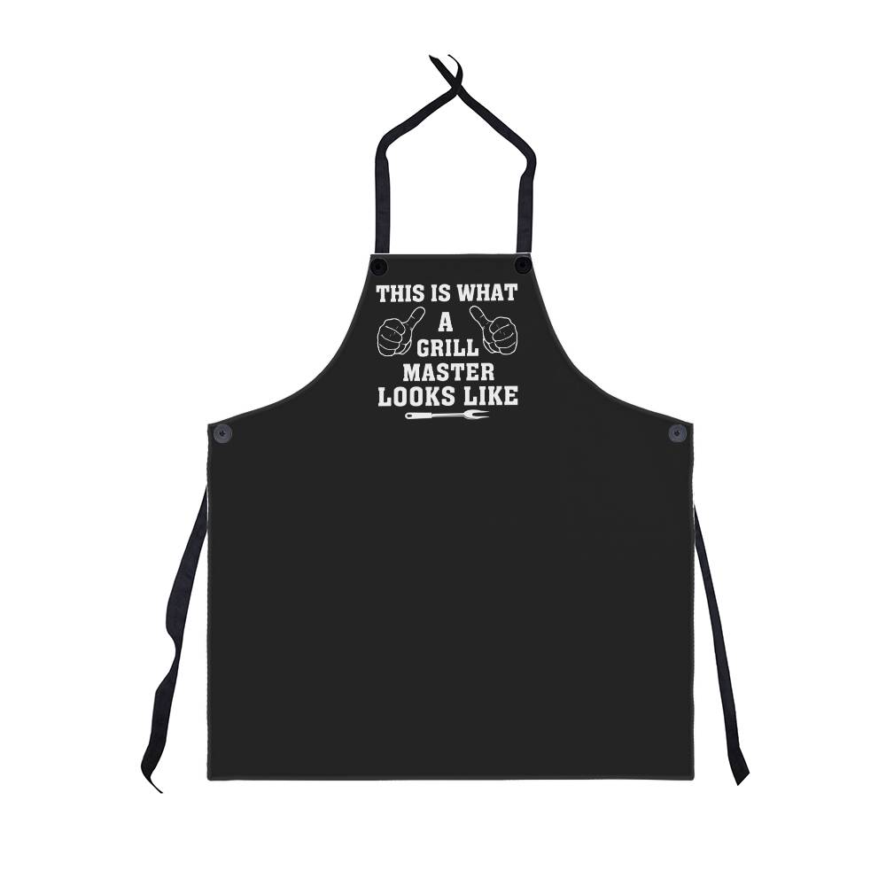 This Is What A Grill Master Looks Like - Premium Apron - The Shoppers Outlet