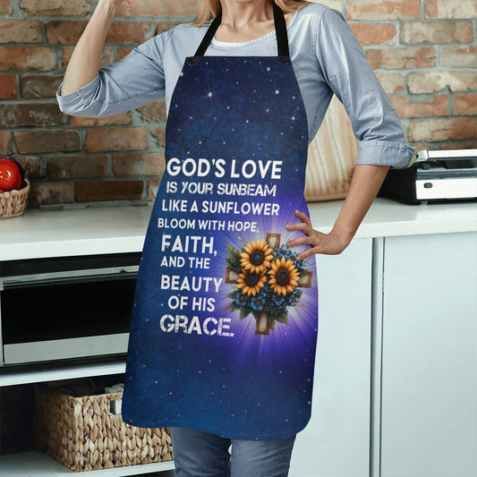 God's Love - Premium Apron - The Shoppers Outlet