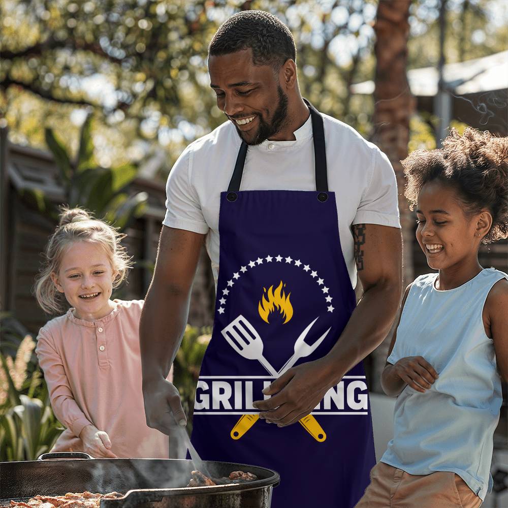 GRILL KING - PREMIUM APRON - The Shoppers Outlet