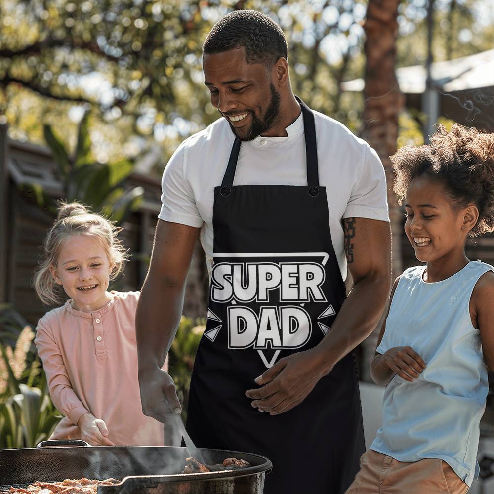 Super Dad - Premium Apron - The Shoppers Outlet