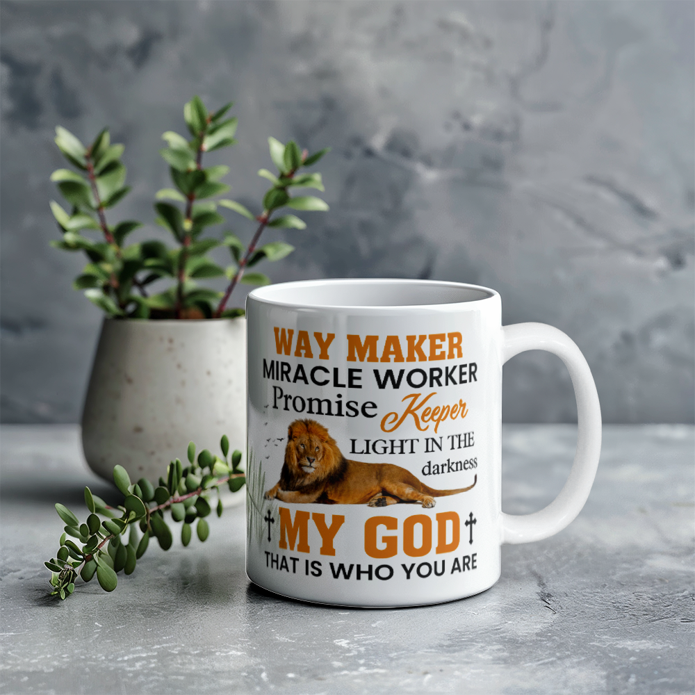 Inspirational - My God That Is Who You Are - Ceramic Mug - The Shoppers Outlet