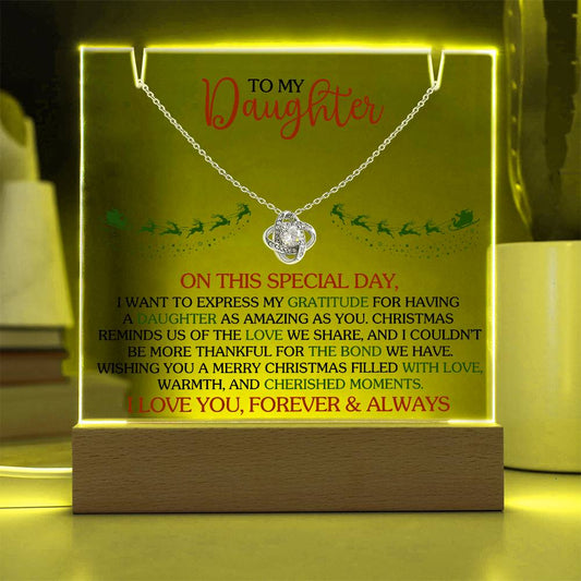 Gift For Daughter - On This Special Day - Keepsake Acrylic Bundle - The Shoppers Outlet