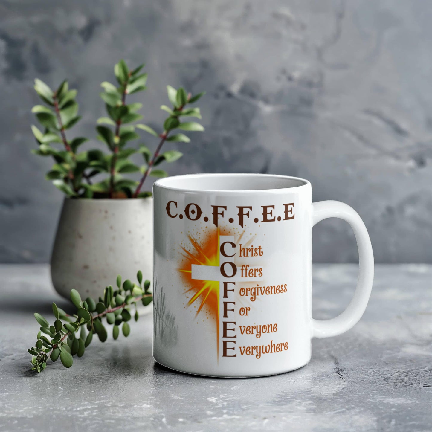 Inspirational - Coffee - Ceramic Mug - The Shoppers Outlet