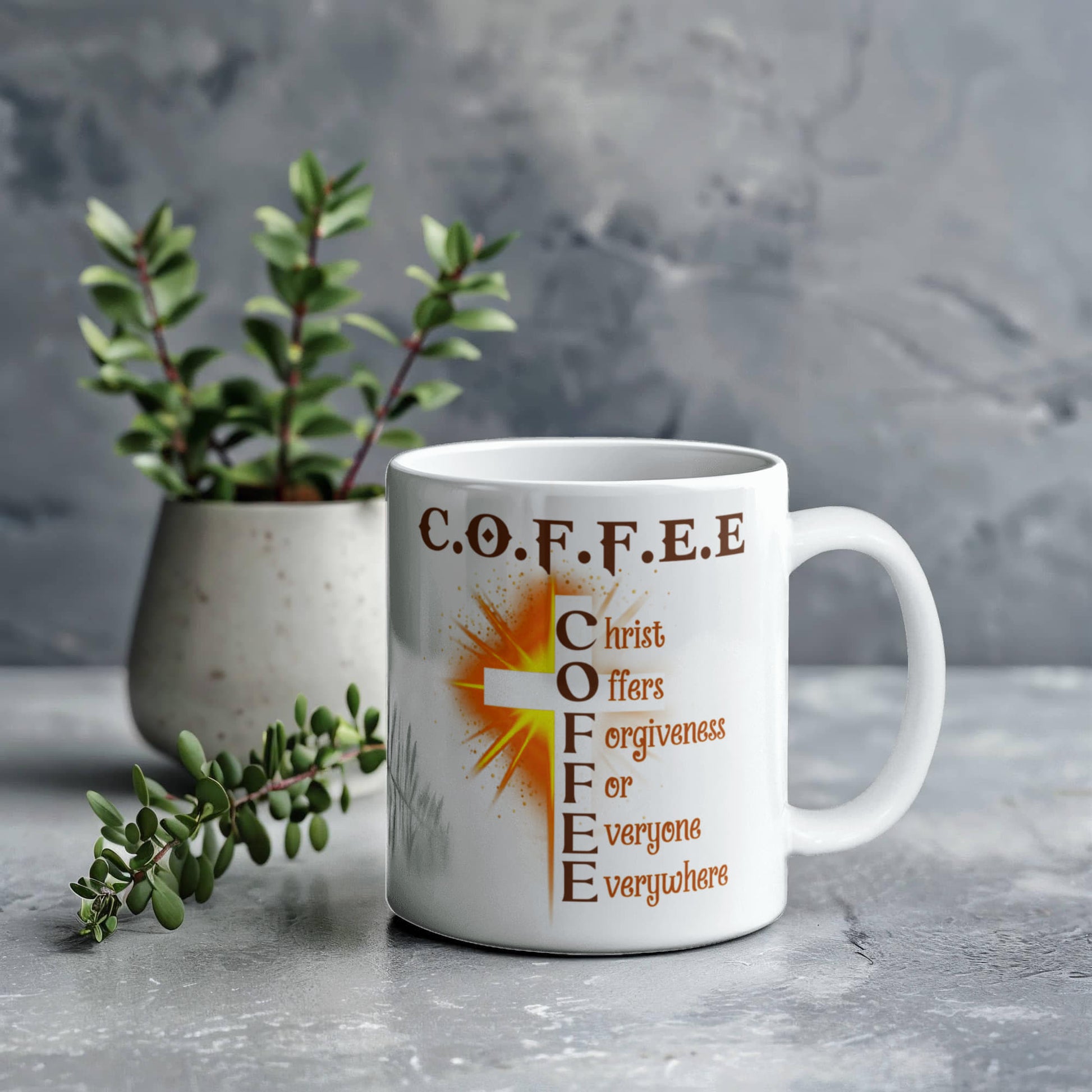 Inspirational - Coffee - Ceramic Mug - The Shoppers Outlet