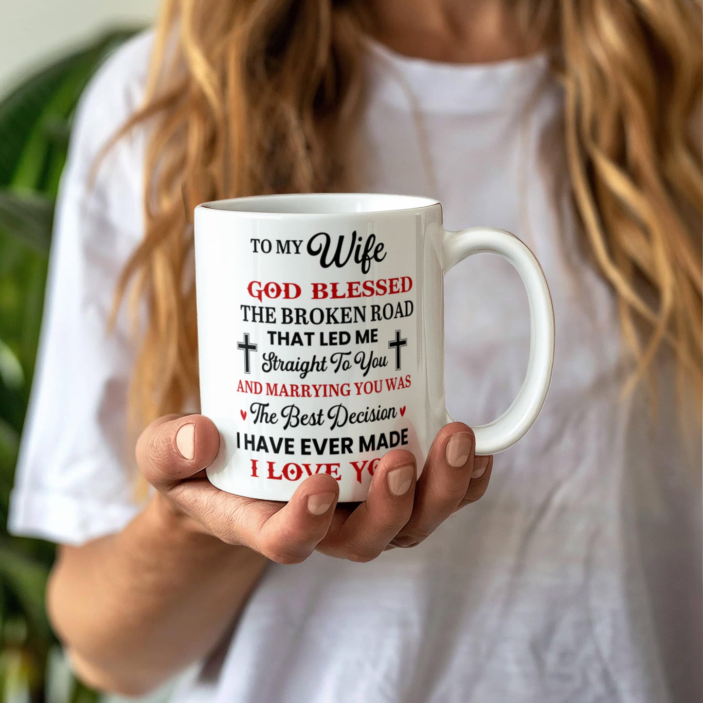 God Blessed The Broken Road That Lead Me To You - Ceramic Mug - The Shoppers Outlet