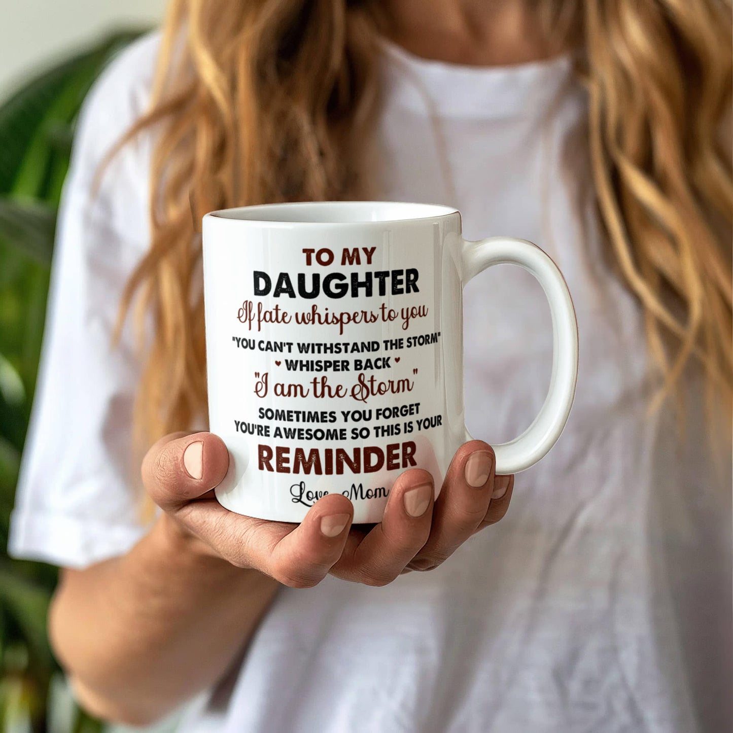 Emotional - To My Daughter - You're Awesome Reminder - Ceramic Mug - The Shoppers Outlet