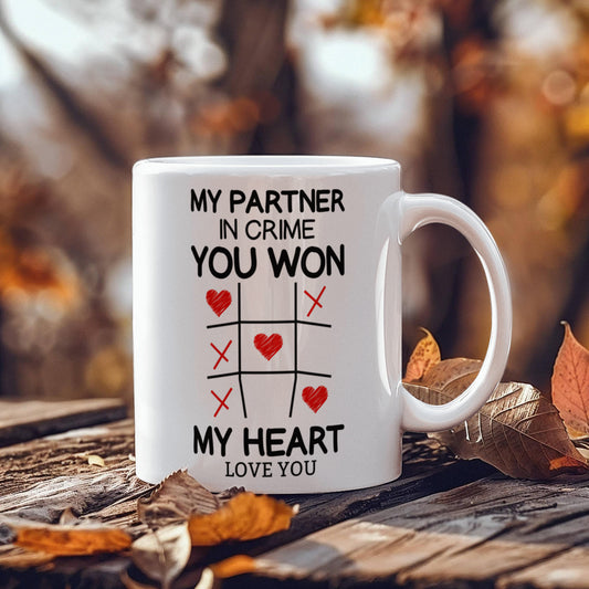 Emotional - My Partner In Crime - Ceramic Mug - The Shoppers Outlet