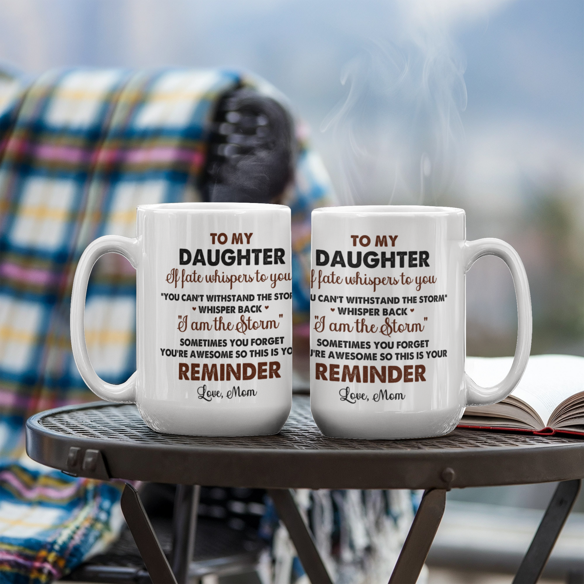 Emotional - To My Daughter - You're Awesome Reminder - Ceramic Mug - The Shoppers Outlet