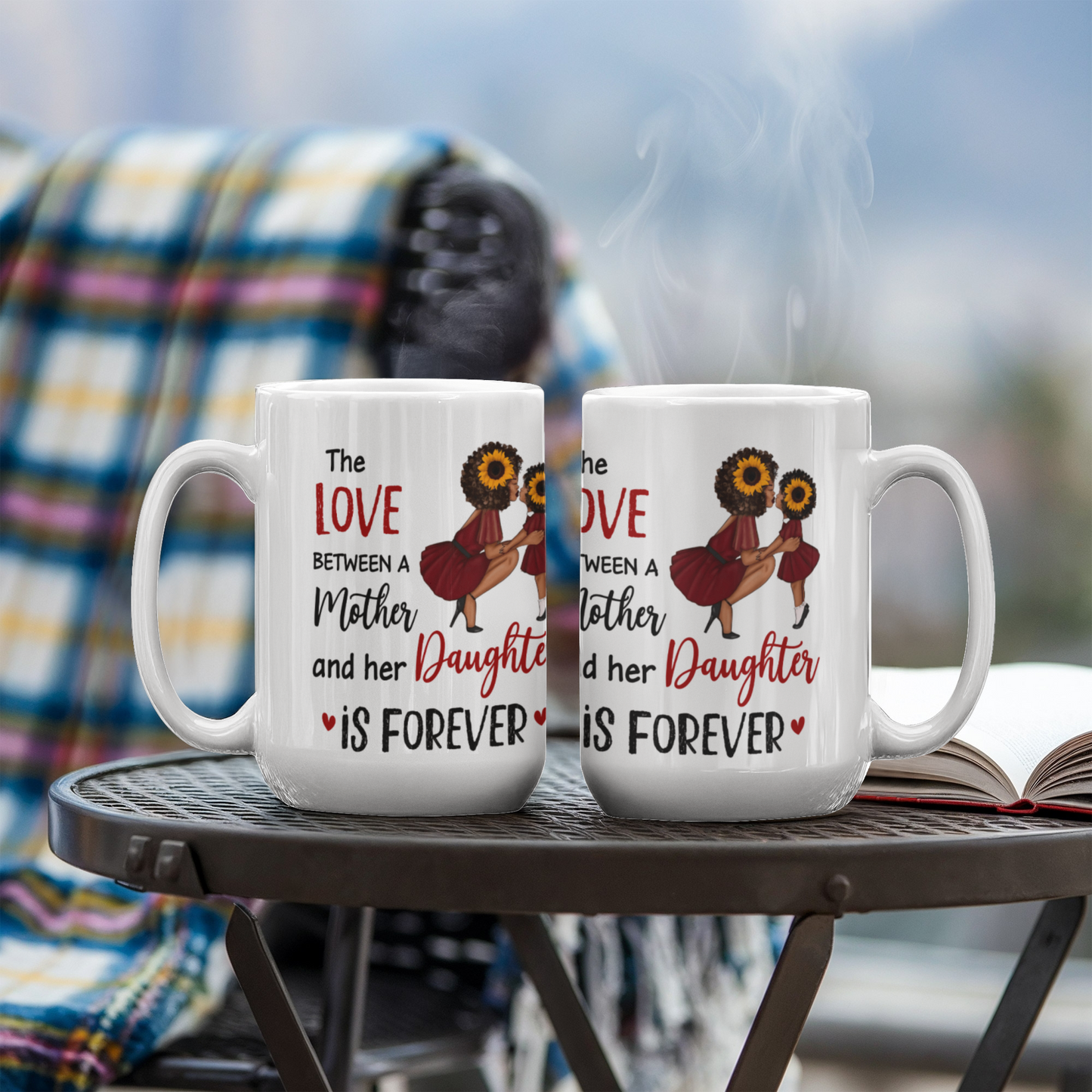 Emotional - The Love Between A Mother Her Daughter Is Forever - Ceramic Mug - The Shoppers Outlet