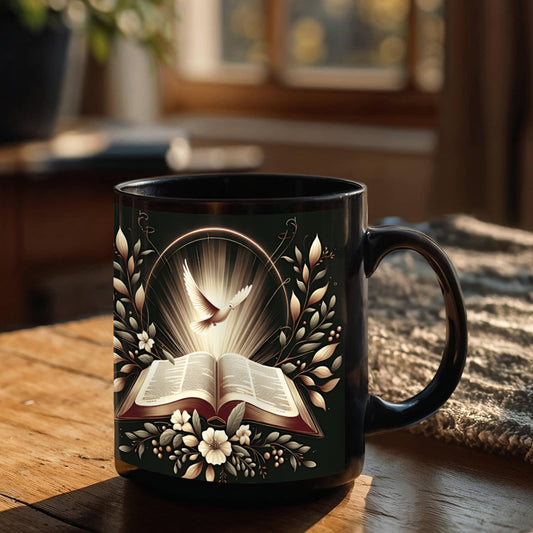 Faith - One Dove - Ceramic Mug - The Shoppers Outlet