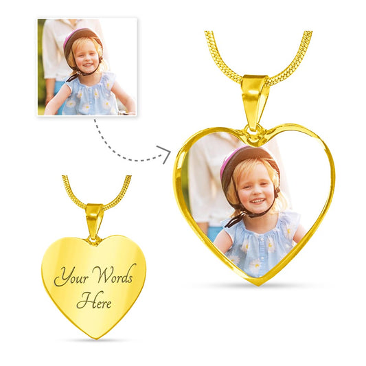 Buyer Upload Heart Necklace - The Shoppers Outlet